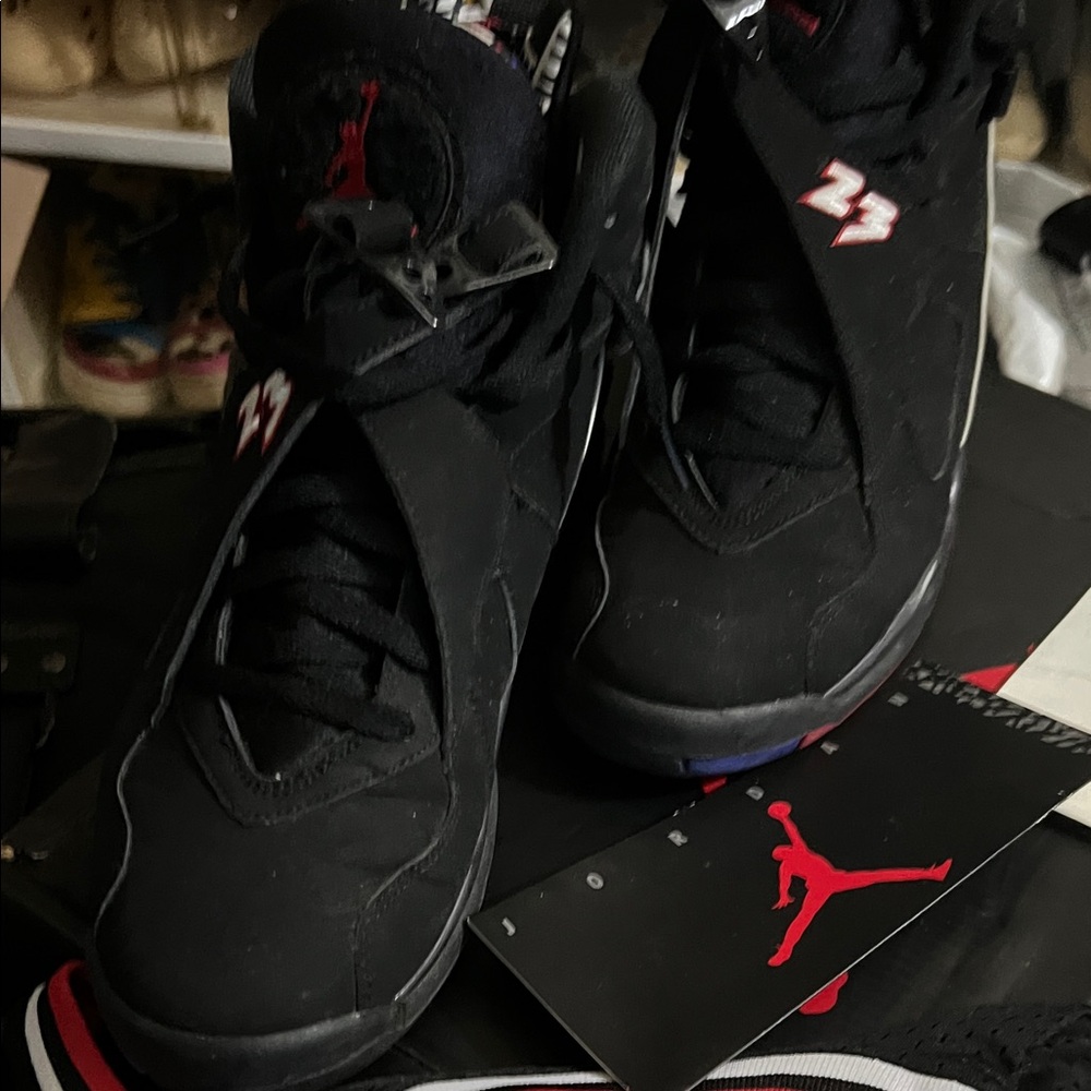 Jordan retro 8 playoffs  Black and Red Sneakers